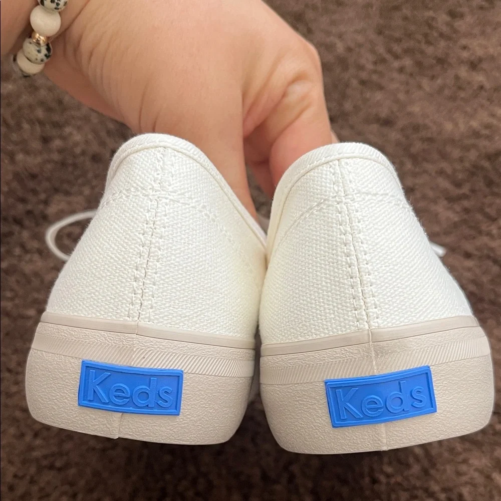 Keds White Canvas Sneakers